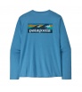 Блуза Patagonia Long-Sleeved Capilene Cool Daily Shirt - Boardshort Logo M's